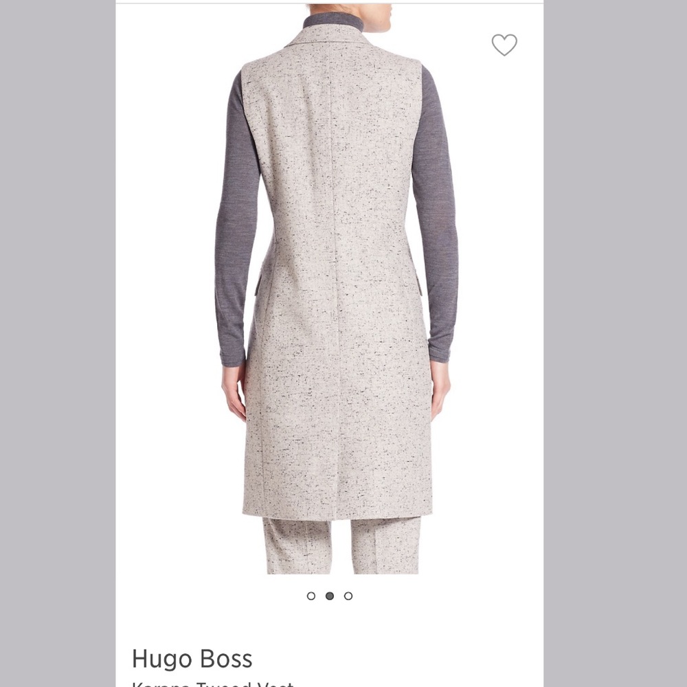 Hugo Boss Karana Tweed Vest - Picture 3 of 10